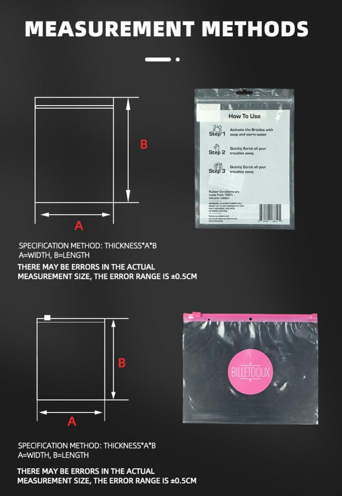 Индивидуальные самозапечатывающиеся пакеты на молнии из CPE с напечатанным логотипом, матовые пластиковые пакеты с застежкой-молнией 3