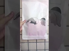 Стеклянный бумажный конверт с ручкой для упаковки и покупок