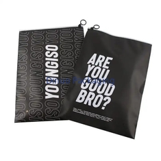 Напечатанное на заказ логотип CPE Пластиковый слайдер Zipper Bags для одежды нижнее белье Т-Шерты упаковки