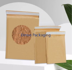 Настраиваемый устойчивый к ударам медовой бумажный конверт экологически чистый бумажный пакет для почтовой рассылки