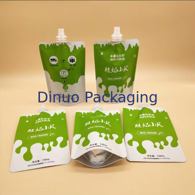 Biodegradable изготовленная на заказ напечатанная стойка вверх по мешку еды молока/студня младенца мешков жидкостному