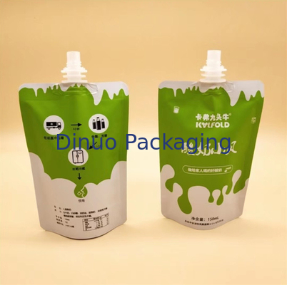 Biodegradable изготовленная на заказ напечатанная стойка вверх по мешку еды молока/студня младенца мешков жидкостному