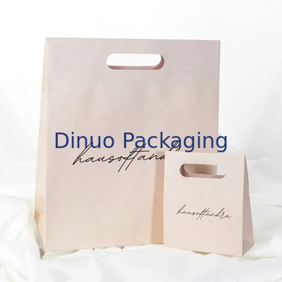 Обувь упаковка Ударная ручка Покупка Kraft Paper Bag