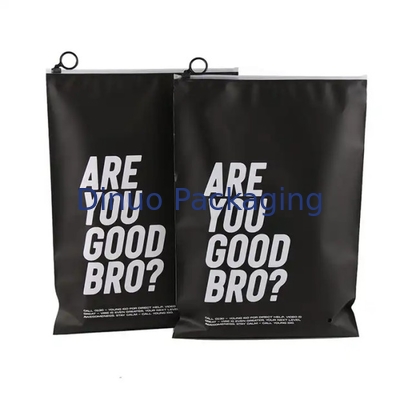 Напечатанное на заказ логотип CPE Пластиковый слайдер Zipper Bags для одежды нижнее белье Т-Шерты упаковки