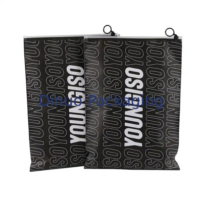 Напечатанное на заказ логотип CPE Пластиковый слайдер Zipper Bags для одежды нижнее белье Т-Шерты упаковки