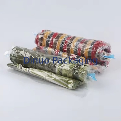 Ручное нажимание Путешественный вакуумный багажный пакет Roll Up Вакуумный багаж
