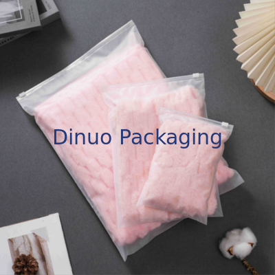 Индивидуальные самозапечатывающиеся пакеты на молнии из CPE с напечатанным логотипом, матовые пластиковые пакеты с застежкой-молнией