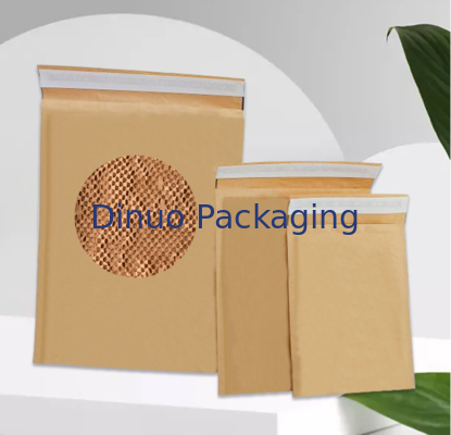 Настраиваемый устойчивый к ударам медовой бумажный конверт экологически чистый бумажный пакет для почтовой рассылки