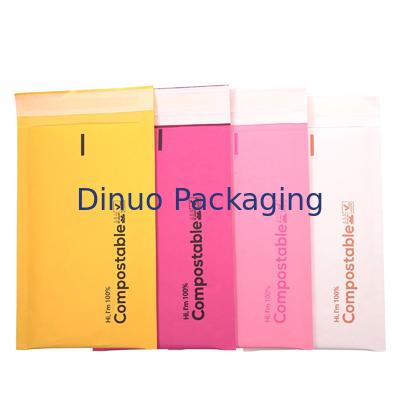 3-4mm Thickness Kraft Cushion Bubble Mailers with Low Density Polyethylene Inner Materials