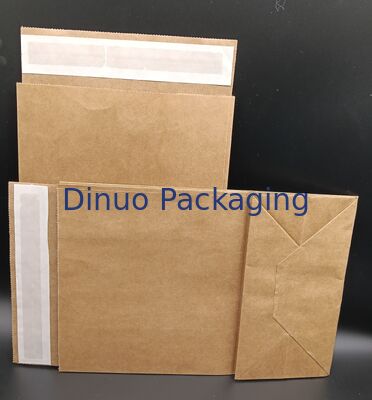 Virgin Pulp Natural Brown Side Gusset Kraft Paper Bag для упаковки подарков