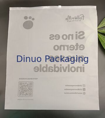 Водонепроницаемый пыленепроницаемый герметичный пакет на молнии из матового CPE с двусторонним нанесением логотипа, многоразовый, прочный