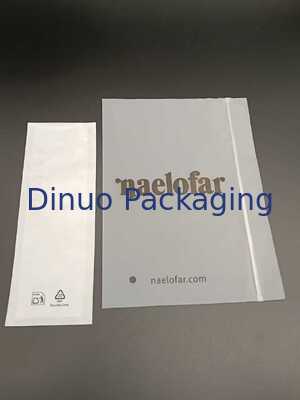 Sustainable Eco-Friendly Degradable Bone Zipper Pouch For Small Items