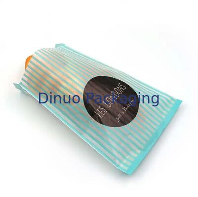 Пищевые биоразлагаемые стеклянные бумажные пакеты настраиваемый размер цвет пекарня пищевая упаковка