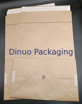 На заказ размер самоклеящийся коричневый бумажный мешок с квадратным дном Экологически чистые перерабатываемые упаковки для подарков Документы ремесла