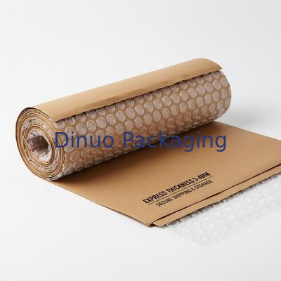 Express Толщина от 3 до 4 мм Kraft Poly Bubble Wrap защитный упаковочный материал, предназначенный для безопасной перевозки и хранения